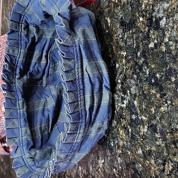 Lot of 4 Longaberger Basket Liners and one Protector Various Sizes  Patterns - Picture 4 of 10